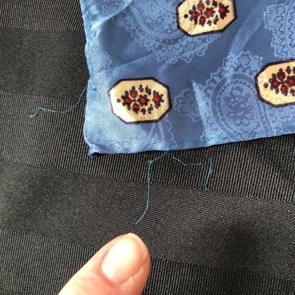 Vtg Glentex Paisley Print Scarf - Picture 9 of 11